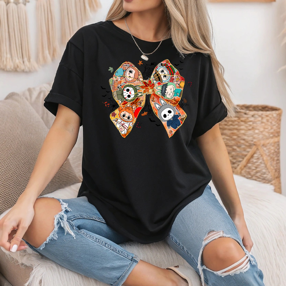 Halloween Bow Tee
