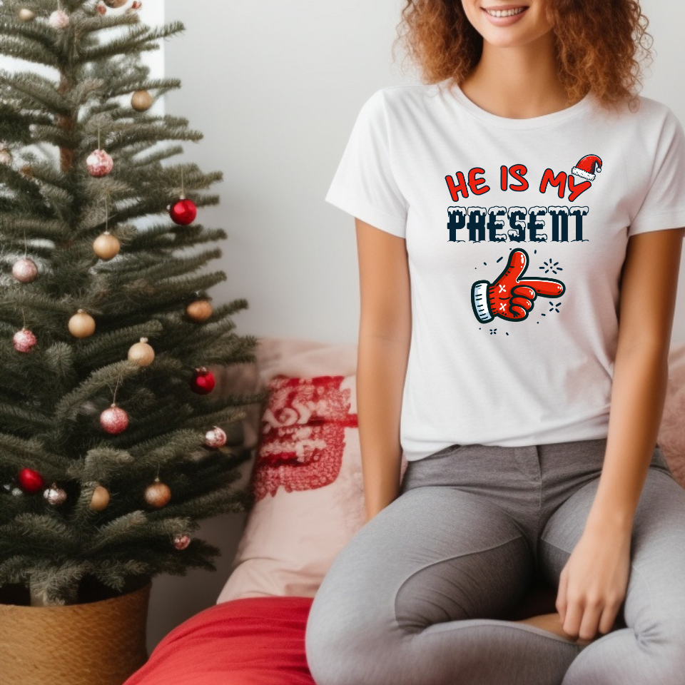 Hes My Present Tee