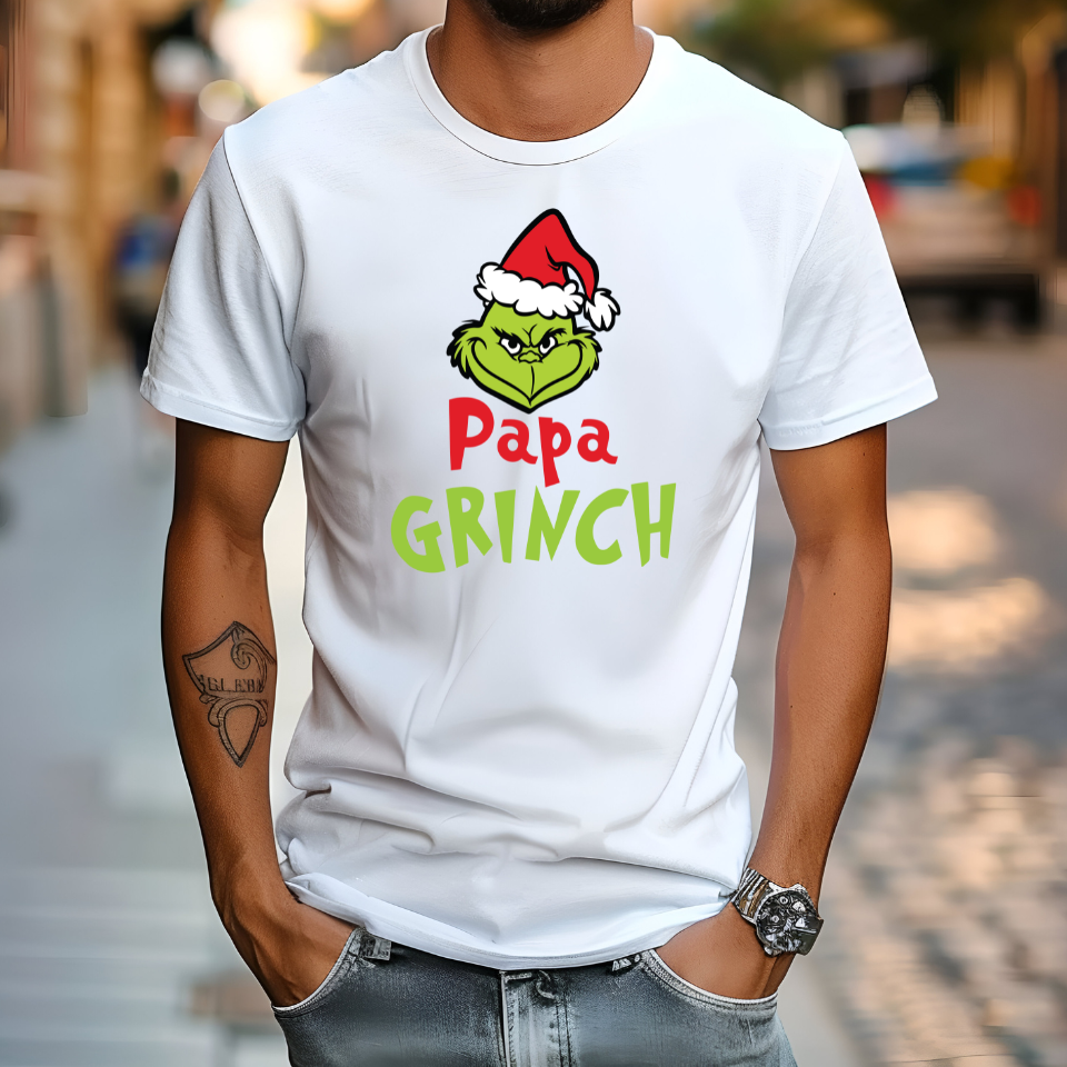 Papa Grinch Tee