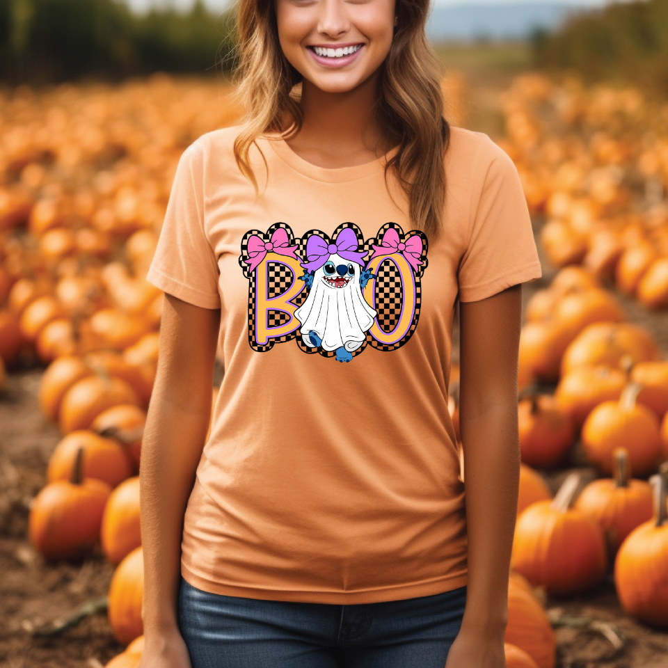 Boo! Stitch Tee